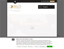 Tablet Screenshot of hoteltorredellavittoriaferrara.com